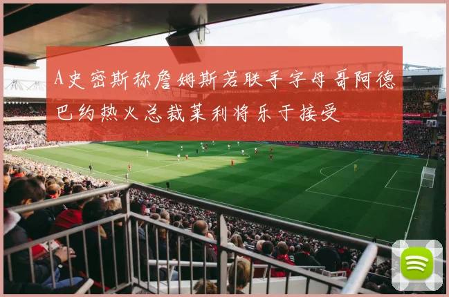 A史密斯称詹姆斯若联手字母哥阿德巴约热火总裁莱利将乐于接受